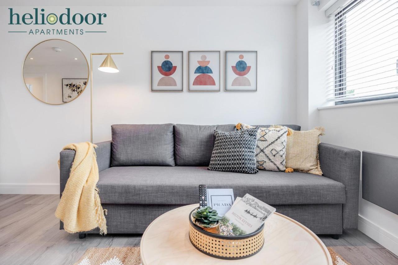 Milton Keynes Apartments, Sleeps Up To 5, Free Parking, Free Wifi & Movies, 7 Mins Drive To Milton Keynes Central Station For Direct Trains To London & The North 외부 사진